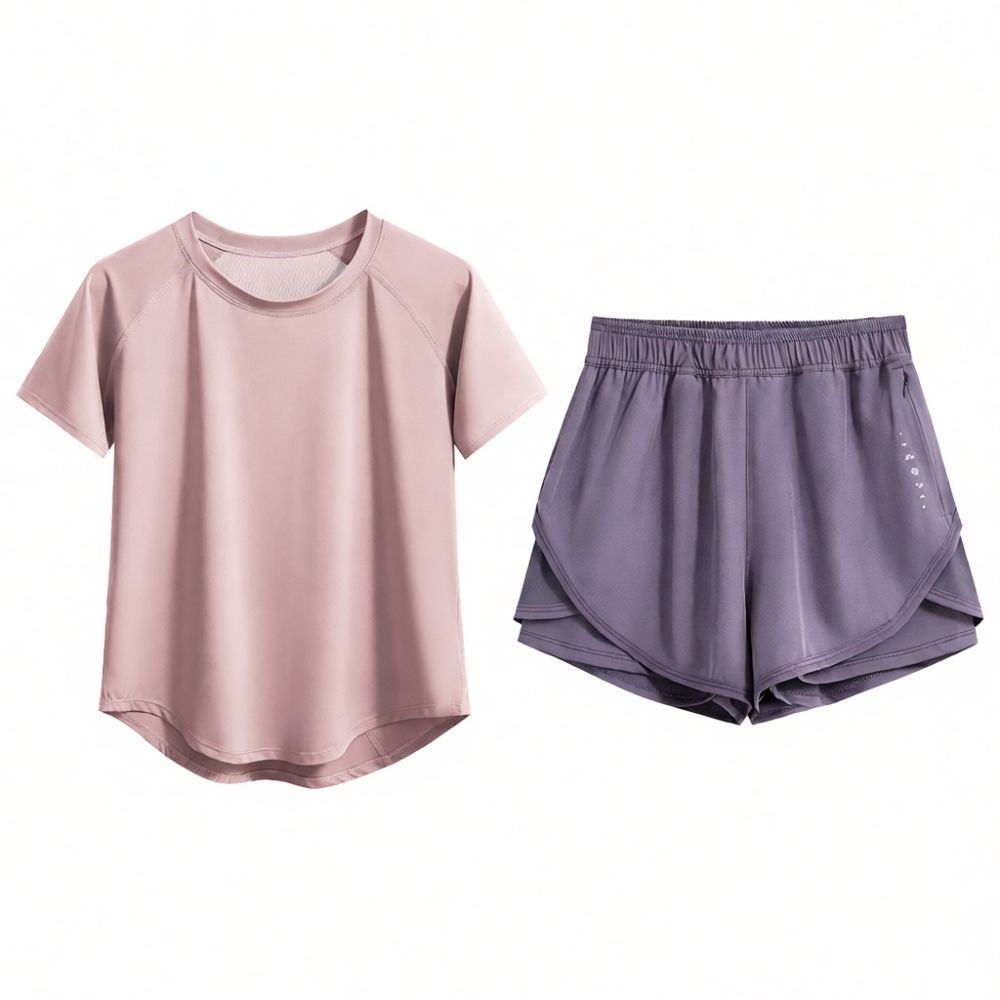 Summer Workout Set Women Short - đánh giá và giá Yoga Of Fitness