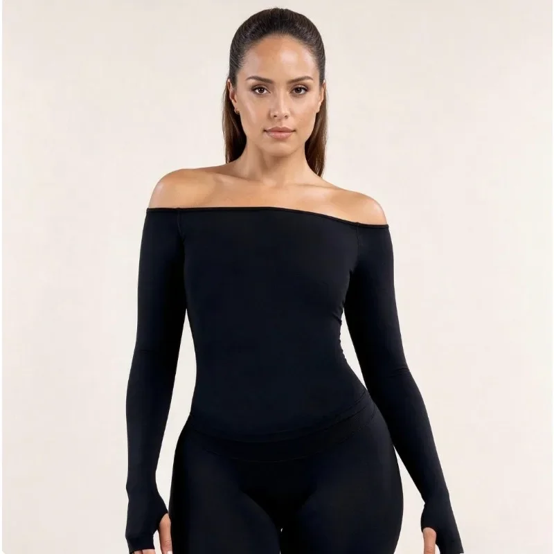 Womens Off Shoulder Long Sleev - đánh giá và giá Yoga Of Fitness