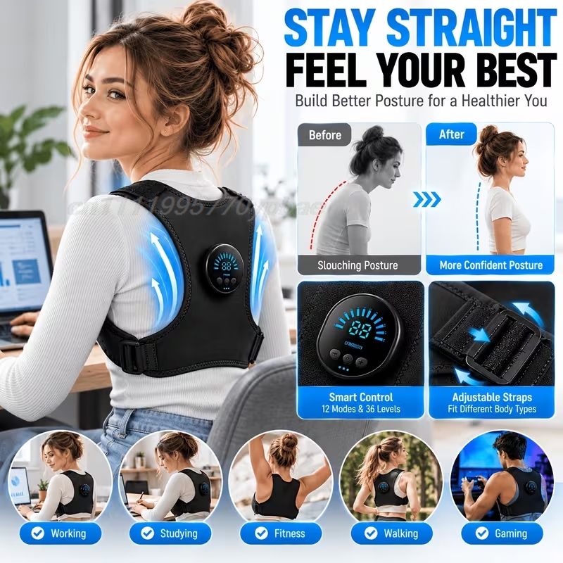 Ems Posture Corrector Back Pai - đánh giá và giá Posture Corrector Back